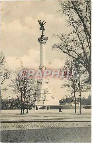 Cartes postales Bordeaux Monument des Girondins