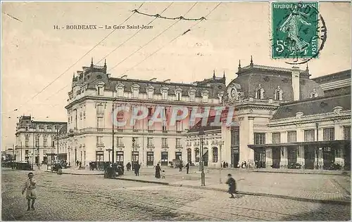 Ansichtskarte AK Bordeaux la Gare Saint Jean