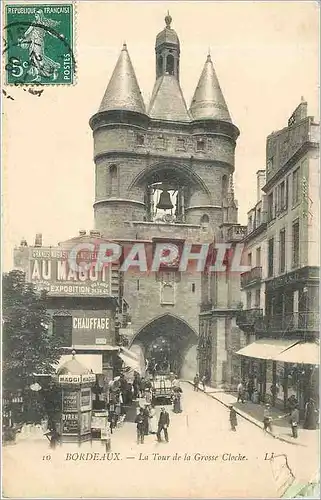 Cartes postales Bordeaux la Tour de la Grosse Cloche