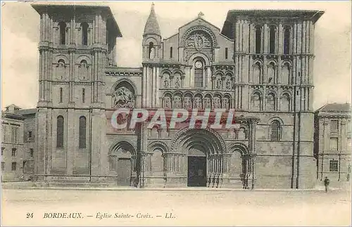 Cartes postales Bordeaux Eglise Sainte Croix