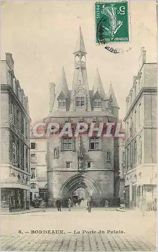 Cartes postales Bordeaux la Porte du Palais