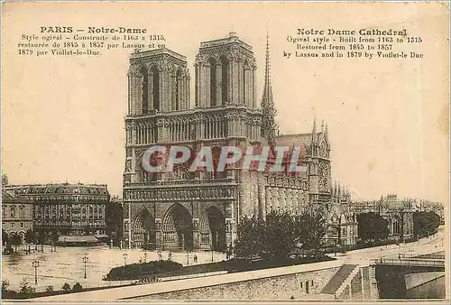 Cartes postales Paris Notre Dame