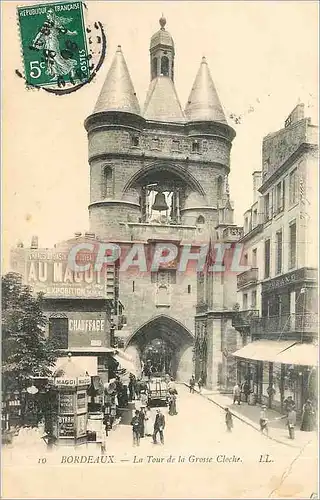 Cartes postales Bordeaux la Tour de la Grosse Cloche