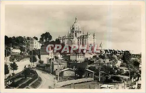 Cartes postales Lisieux vue vers la Basilique