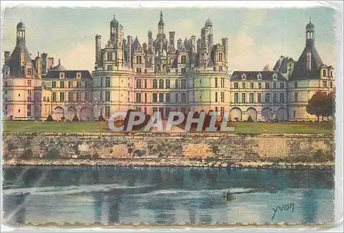 Ansichtskarte AK Chateaux de la Loire Chateau de Chambord Facade Nord