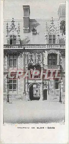 Cartes postales Chateau de Blois Entree