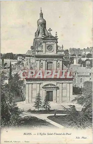 Ansichtskarte AK Blois l'Eglise Saint Vincent de Paul