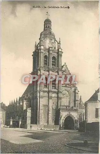 Ansichtskarte AK Blois la Cathedrale St Louis