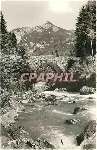 Cartes postales Image des Alpes le vieux pont dans les gorges