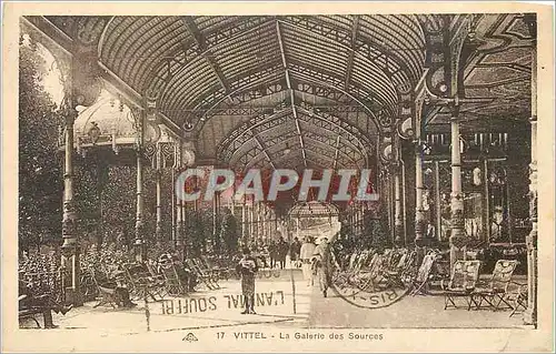 Cartes postales Vittel la galerie des Sources