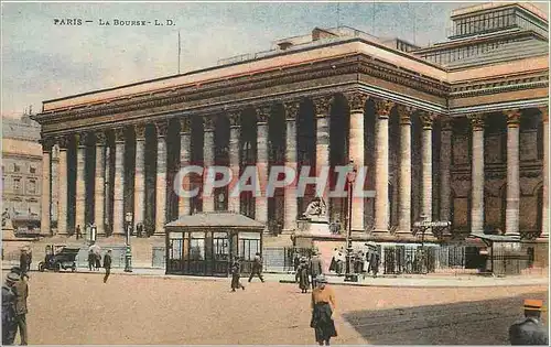 Cartes postales Paris La Bourse