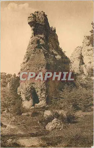Cartes postales Monpellier le Vieux le Sphinx