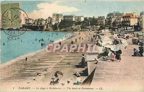 Cartes postales Parame la plage a Rochebonne