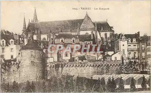 Cartes postales Vannes Les Remparts
