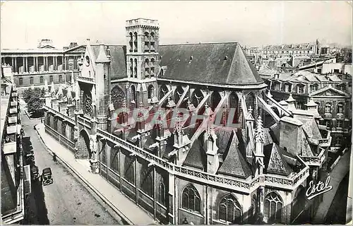 Cartes postales moderne Eglise St Germain d'Auxerrois facade laterale sud et tour romane