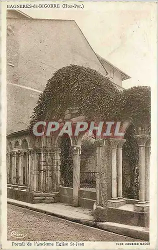 Cartes postales Portail de l'ancienne Eglise St Jean Bagneres de Bigorre