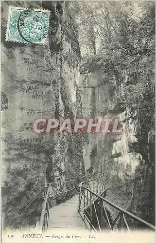 Cartes postales Annecy Gorges du Fier