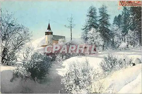 Cartes postales moderne Eglise Suisse