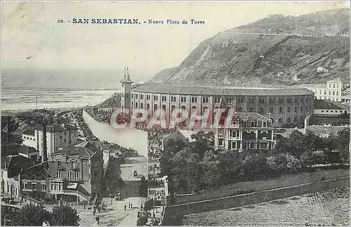 Cartes postales San Sebastian Nueva plaza de Tores