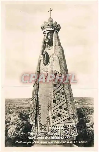 Cartes postales Vichy eglise Saint Blaise Notre Dame des Malades