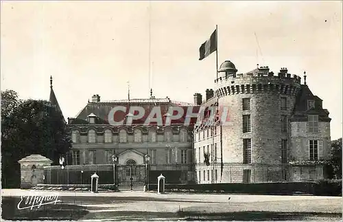 Cartes postales Rambouillet S et O le chateau residence presidentielle cour d'Honneur et Tour Francois Ier