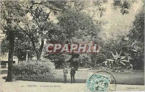 Cartes postales Troyes le Jardin du Rocher