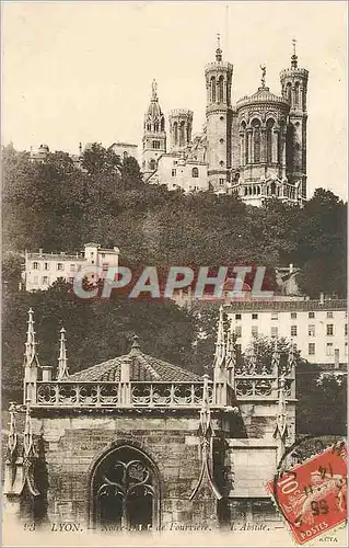 Cartes postales Lyon Notre Dame de Fourviere l'Abside