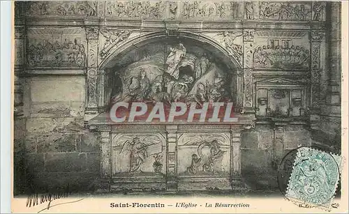 Cartes postales Saint Florentin l'Eglise la Resurrection