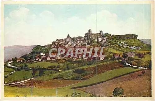 Cartes postales Vezelay Yonne vue generale