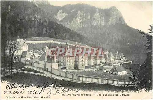 Cartes postales La Grande Chartreuse vue generale du Couvent