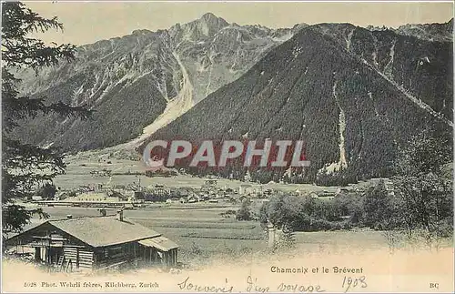 Cartes postales Chamonix et le Brevent