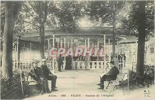 Cartes postales Allier Vichy Source de l'hopital