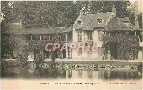 Cartes postales Versailles S et O maison du Seigneur