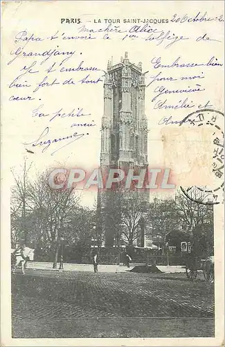 Cartes postales Paris La Tour Saint Jacques