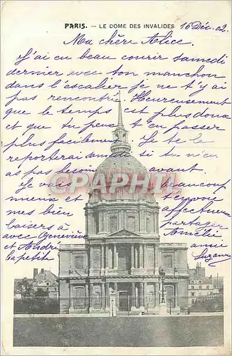 Cartes postales Paris Le Dome des Invalides