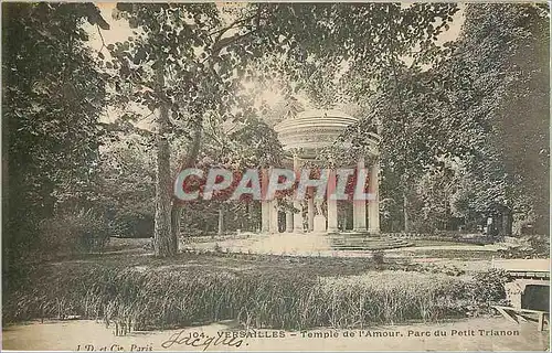 Cartes postales Versailles temple de l'Amour parc du petit trianon