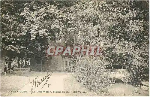 Cartes postales Versailles le colombier hameau du petit trianon