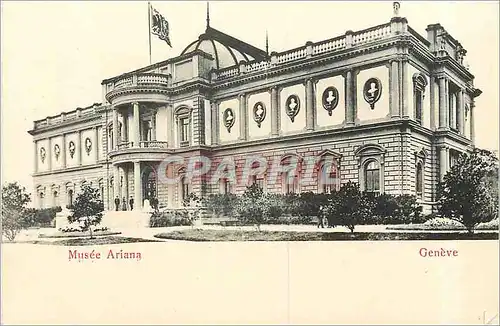 Cartes postales Musee Ariana Geneve