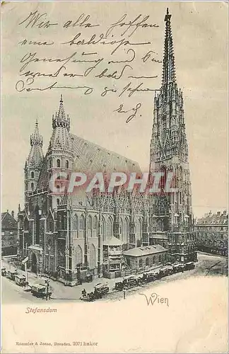 Cartes postales Stefansdom Wien