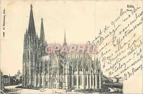 Cartes postales Koln Dom