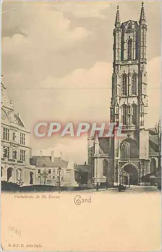 Cartes postales Gand Cathedrale de St Bavon