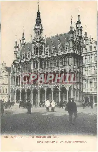 Cartes postales Bruxelles la maison du Roi