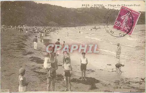 Cartes postales Binic plage de port