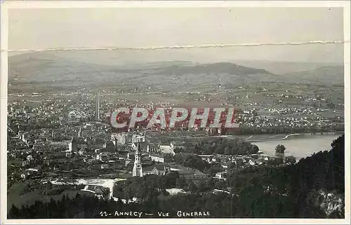 Cartes postales Annecy vue generale