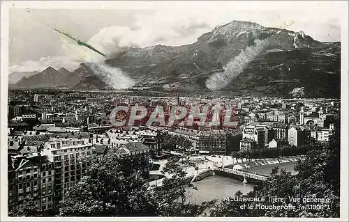 Cartes postales Grenoble Isere vue generale et le moucherofte