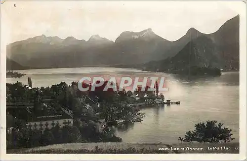 Ansichtskarte AK Lac d'Annecy le petit lac