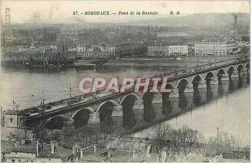 Ansichtskarte AK Bordeaux Pont de la Bastide