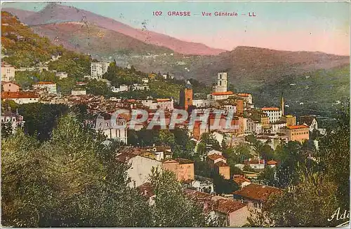 Cartes postales Grasse vue generale