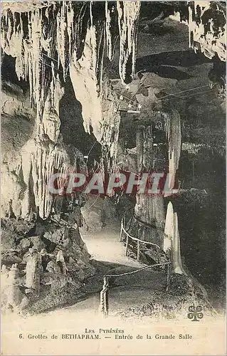 Ansichtskarte AK Les Pyrenees grottes de Betharram entree de la grande salle