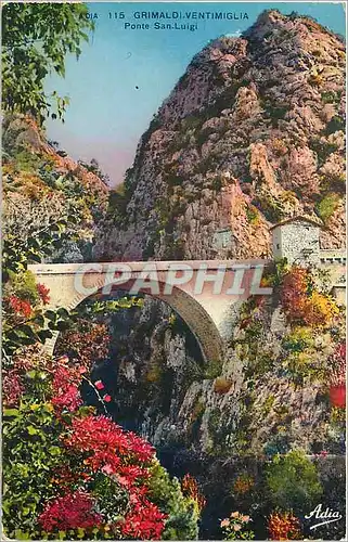 Cartes postales Grimaldi Ventimiglia ponte San Luigi Menton